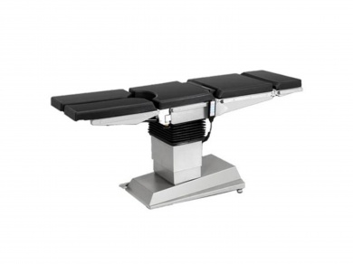 Electrohydraulic, electromechanical and mechanical surgery bed